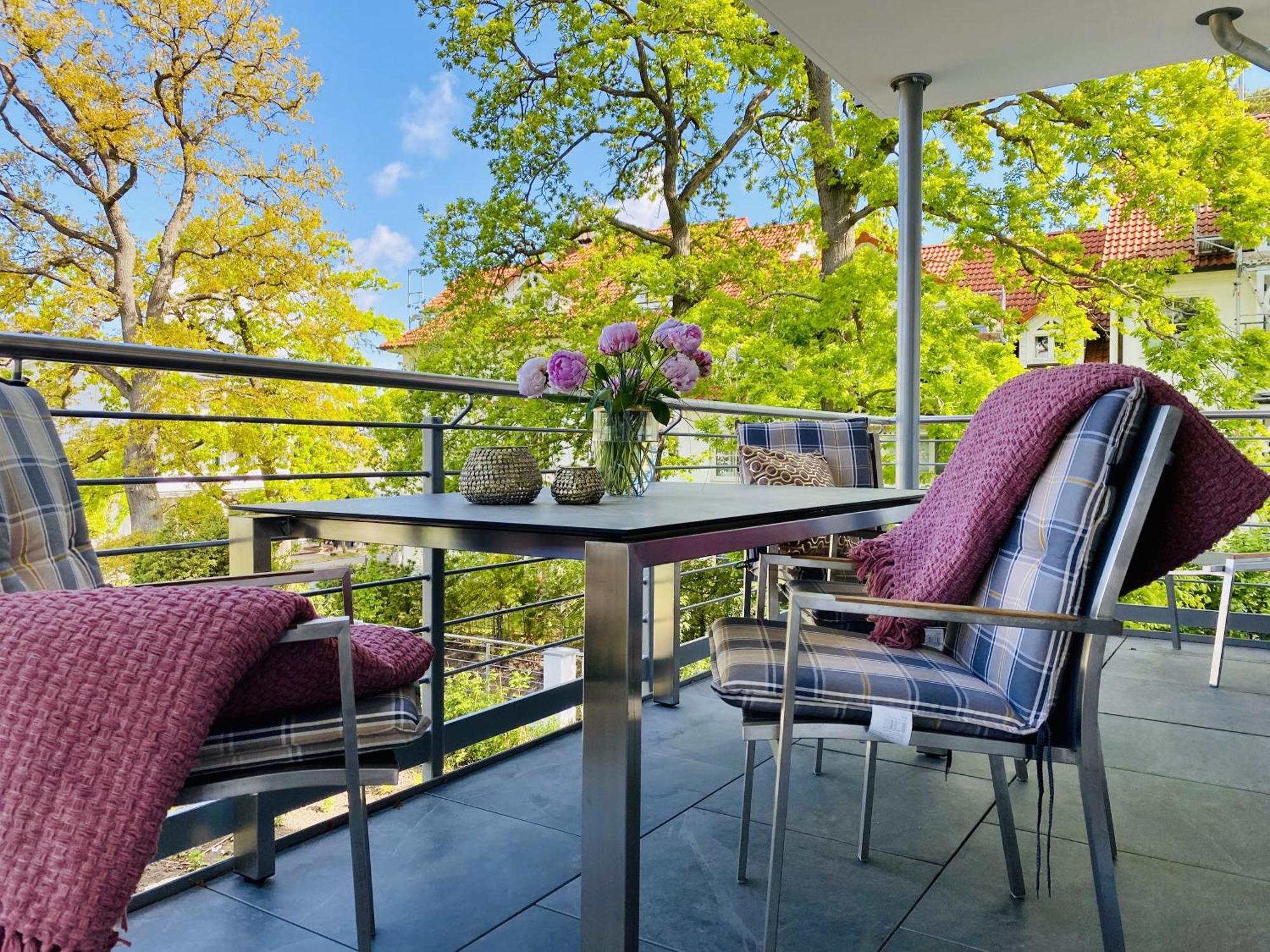 Ferienwohnung Meerzeit In Der Villa Duene Binz Extérieur photo